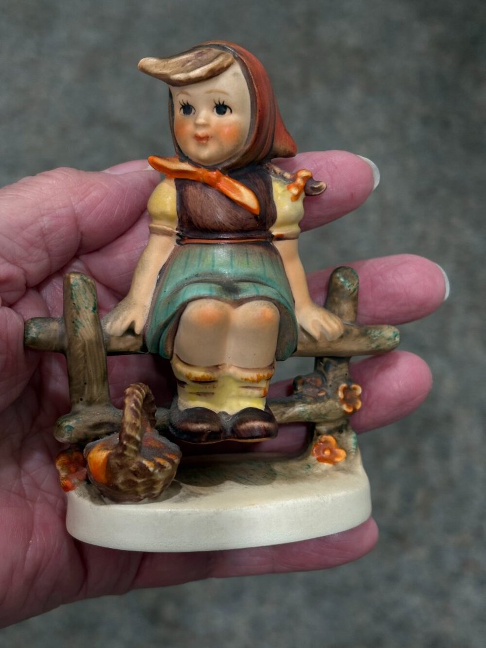 Vintage Hummell Figurine Just Resting